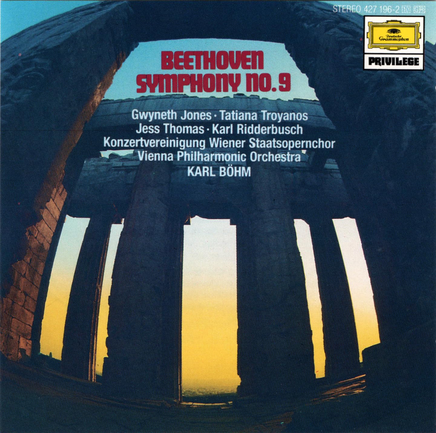 Symphony 9 " Choral " [Audio CD] Beethoven and Bohm