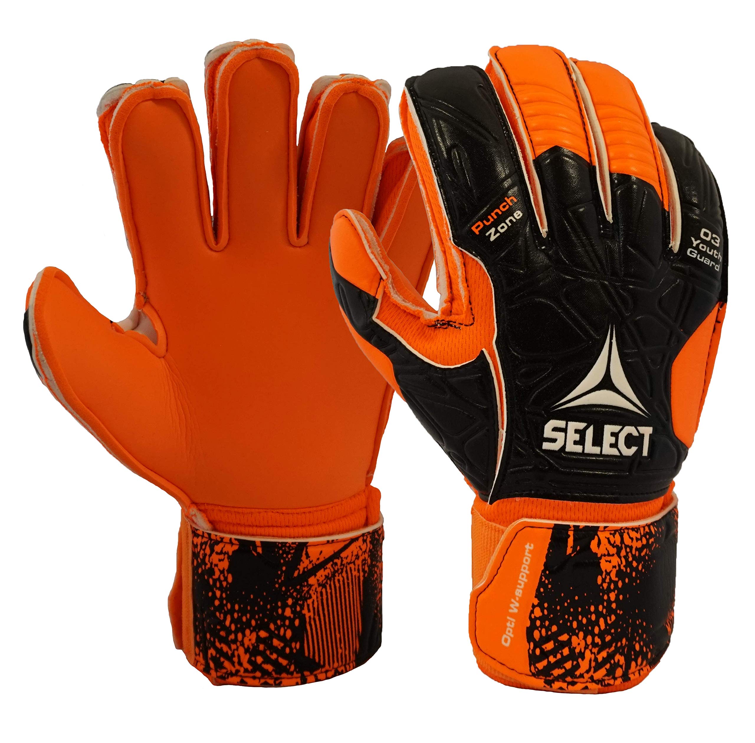 Gant Gardien But Select 66 Taille 8 Main Droite, Protection Doigts, Vert/bleu, Neuf