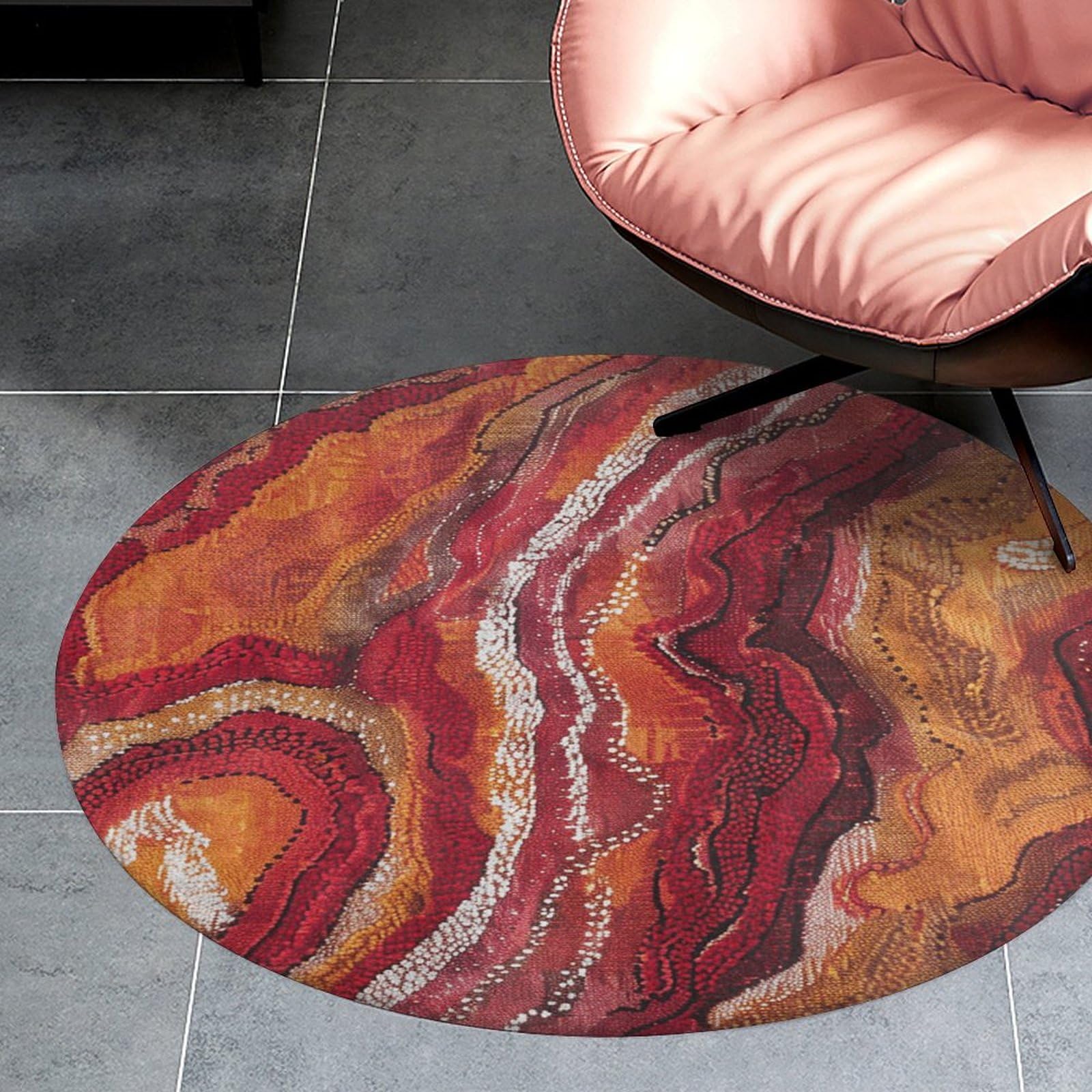 Tapis pour salon et entrée de 80 cm idéal pour égayer vos pièces