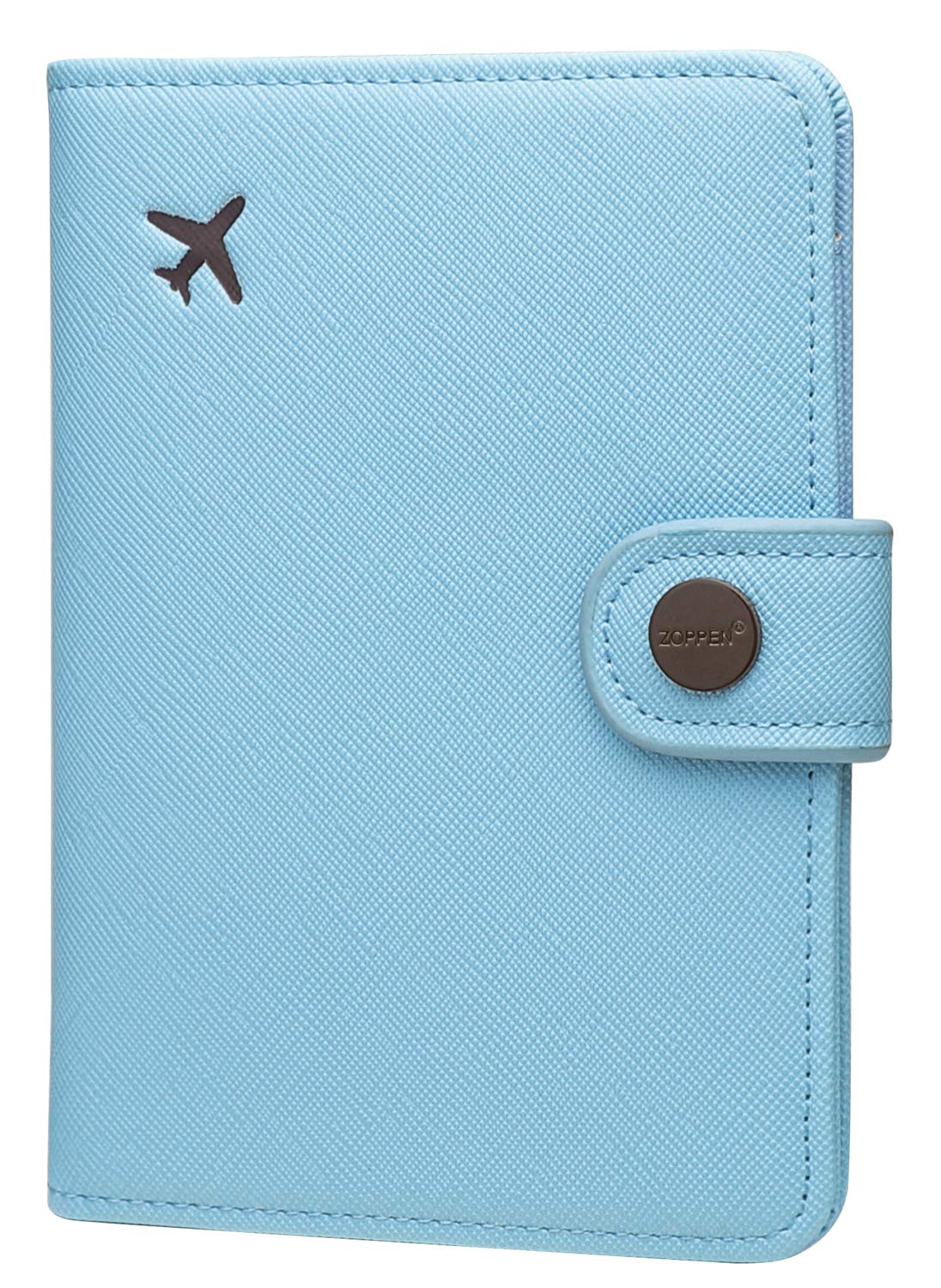 ZOPPEN Passport Holder Women, Passport Cover Travel Wallet Rfid Blocking Passport Wallet Cover Case Travel Essentials Document Organizer, Paradise