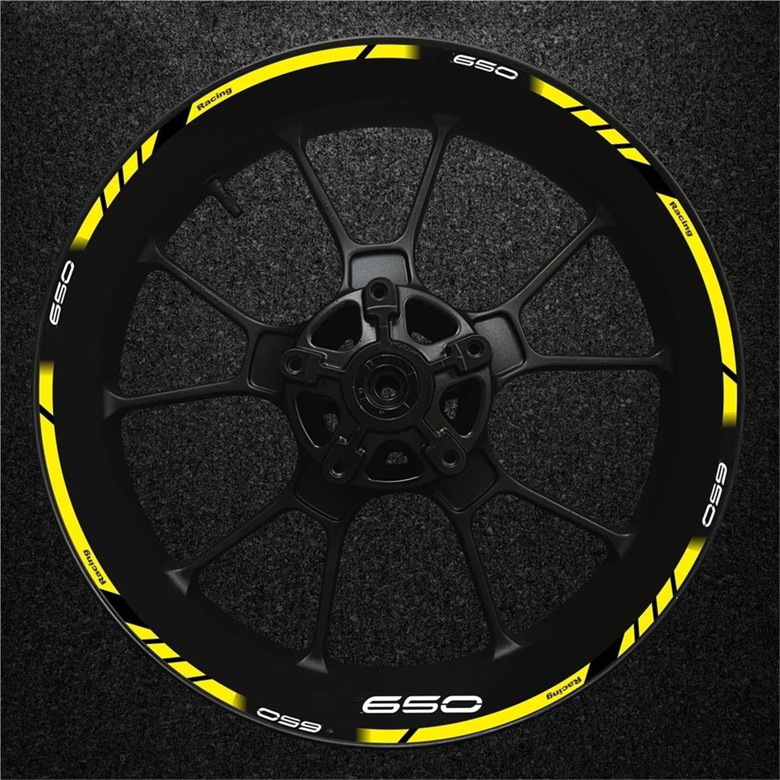 Wheel Stickers Motorcycle Wheel Decal for for Z650 for Z 650 Reflective Rim Decals Stripe Tape Hub Stickers Rim Reflective Decal