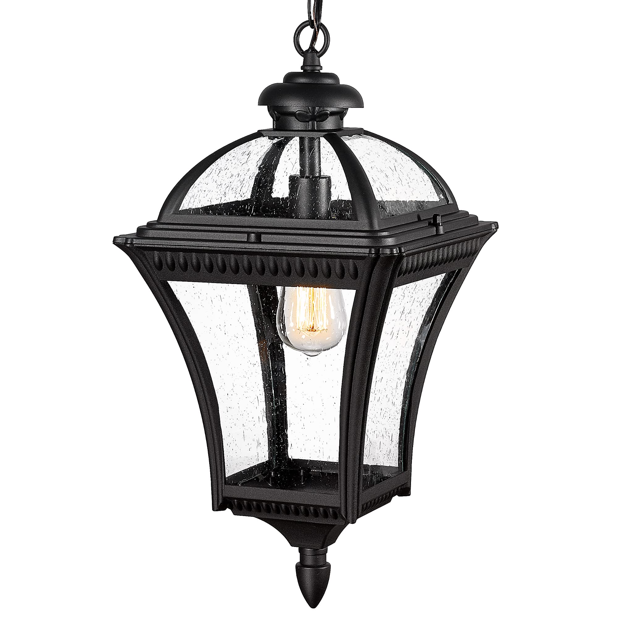 zeyu 21-Inch Farmhouse Outdoor Pendant Light for Porch, Modern