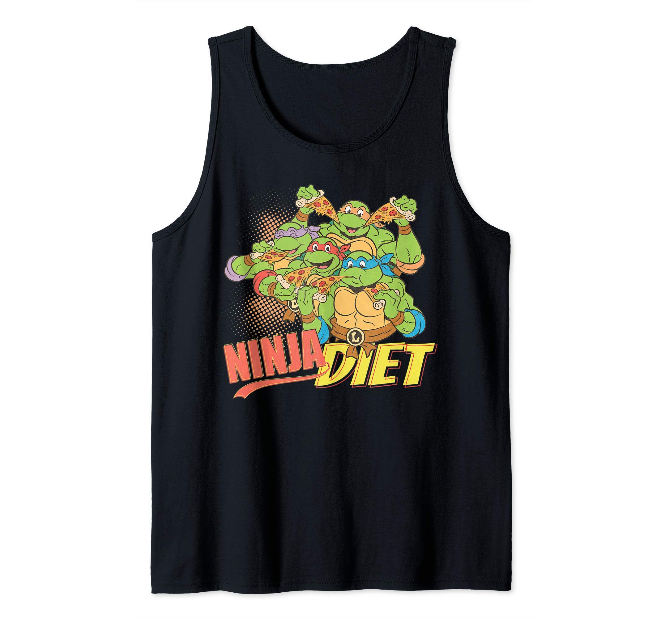 Teenage Mutant Ninja Turtles Group Ninja Diet Tank TopOEKO-TEX STANDARD 100