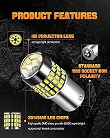 Vista 2 de LUYED 2 x 900 lúmenes, superbrillantes 1156 3014 78-EX chipsets 1156 1141 1003 7506 focos LED, utilizado para refuerzo de luces de reversa, luces