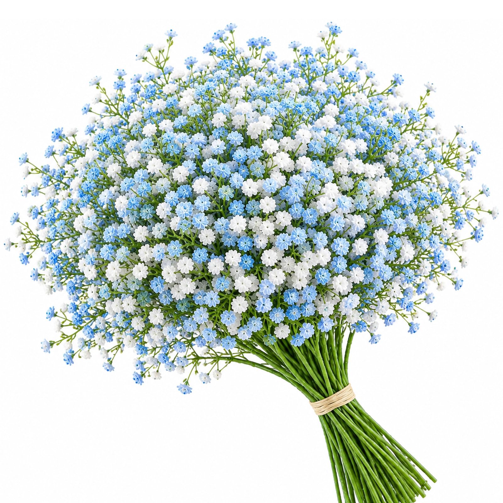 30Pcs Gypsophila Artificial Flowers, Decorative Filler for Bouquets & Vases