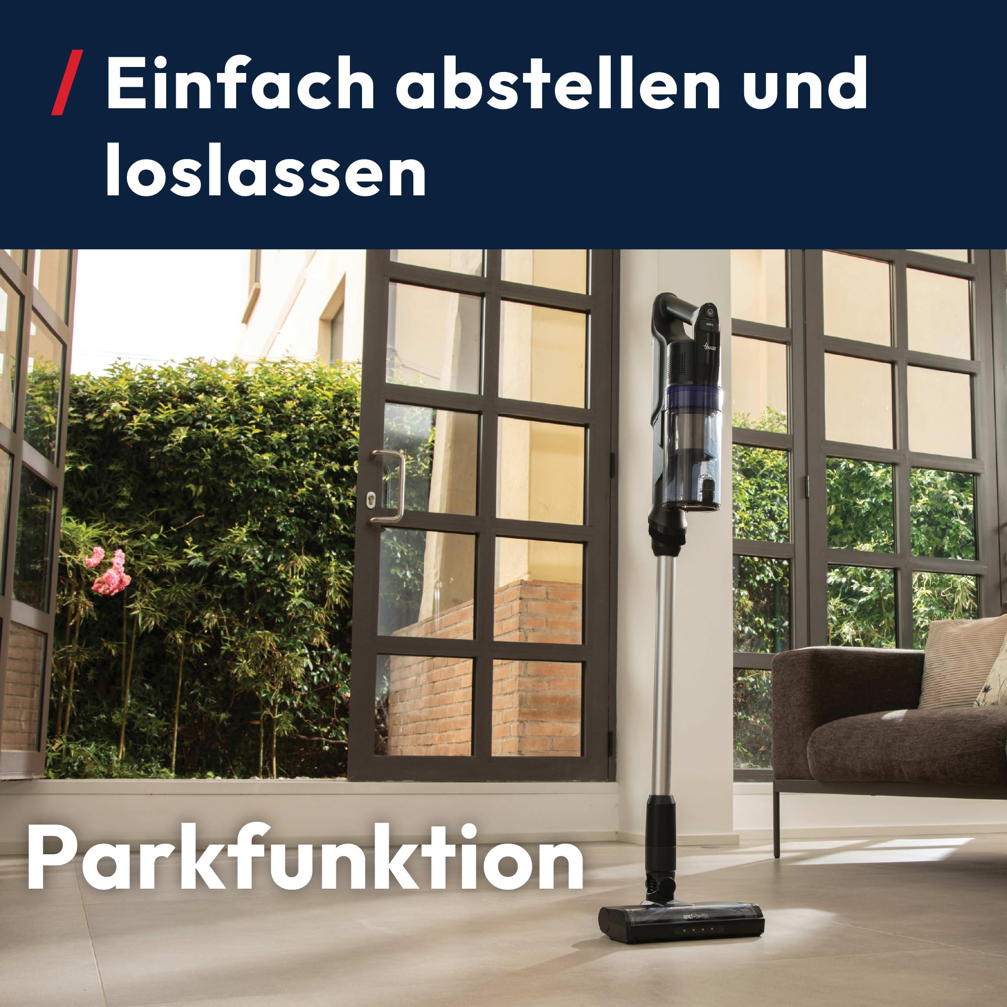 Hoover HF1 Plus Akku-Staubsauger mit Anti-Haarverwicklung – Bild 3