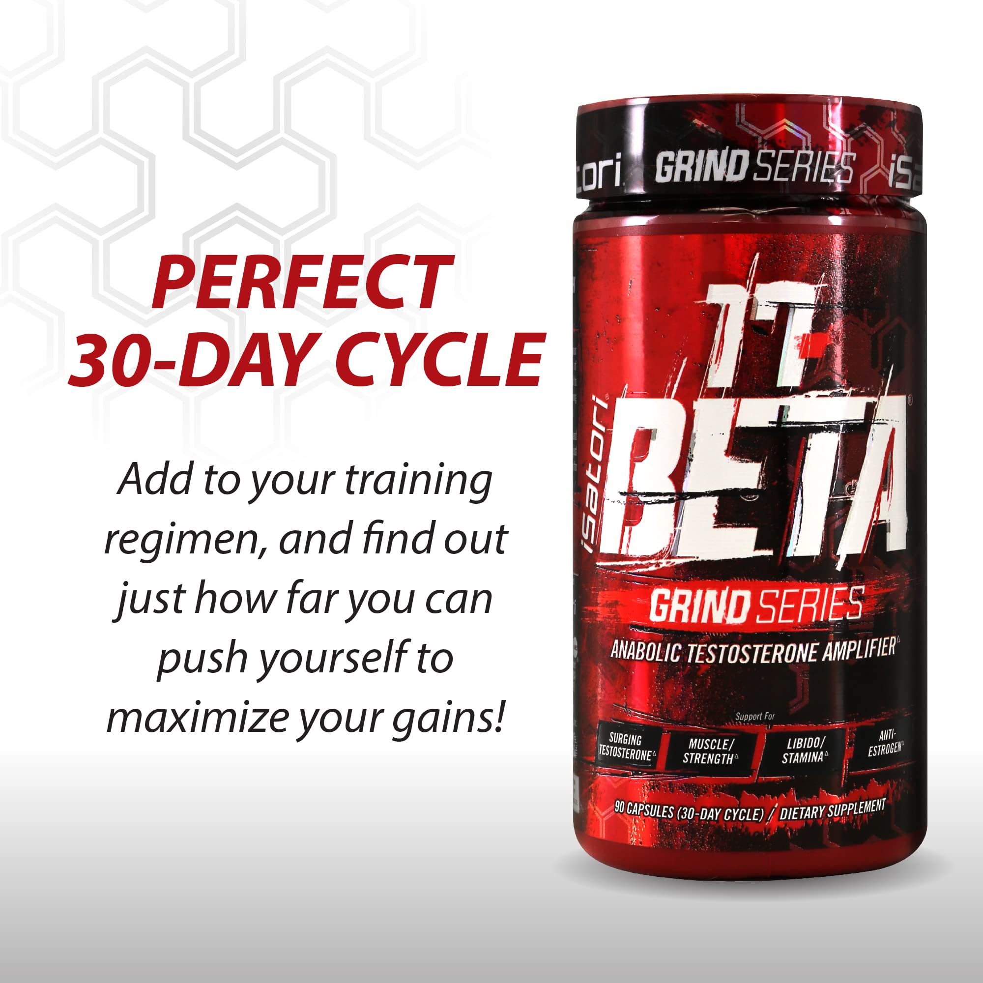 iSatori 17-Beta Anabolic Testosterone Booster - 90 Capsules (30 Servings) — Amazon image 7