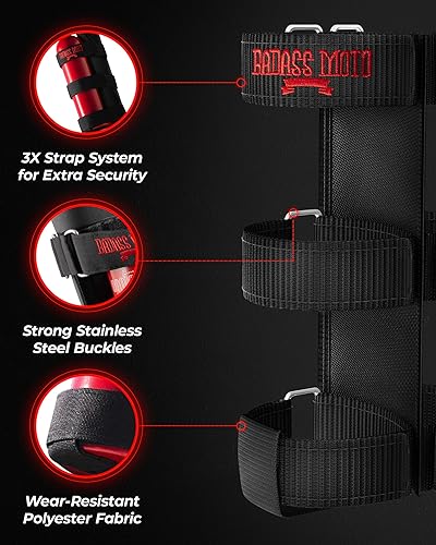 Miniatura 2 de Badass Moto Soporte para extintor de incendios Jeep, soporte para extintor de incendios compatible con Jeep Wrangler 1965-2022 JK JKU TJ CJ