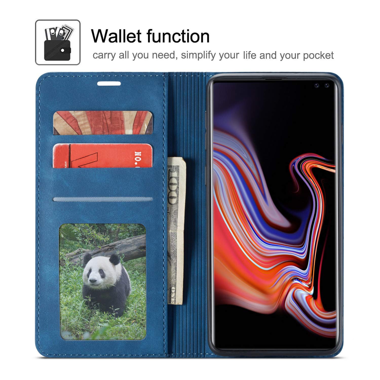 Amazon.com: QLTYPRI for Samsung Galaxy S10 Plus Case, Premium PU