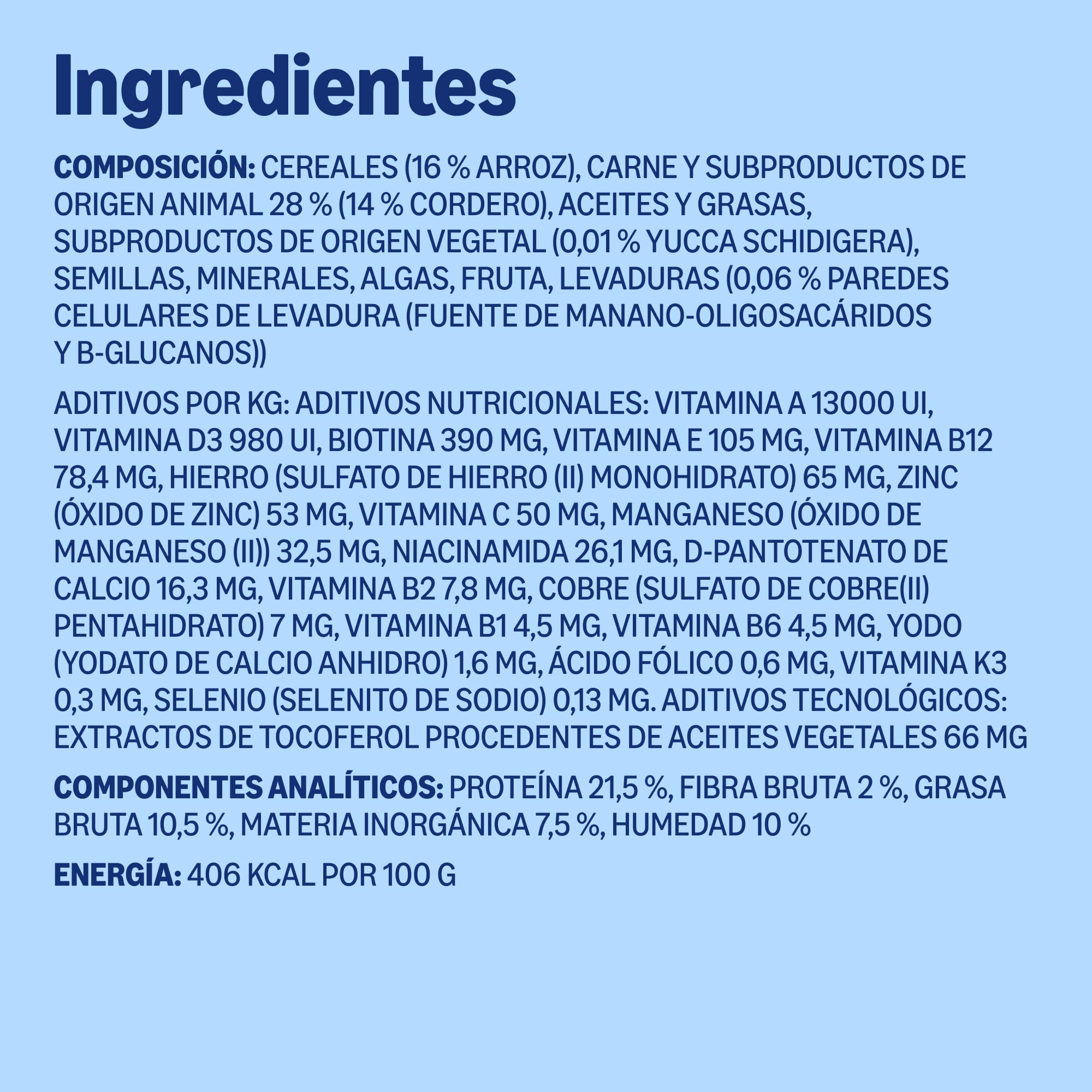 by Amazon - Alimento seco completo para perro adulto rico en cordero y arroz, 20 kg (Paquete de 1)