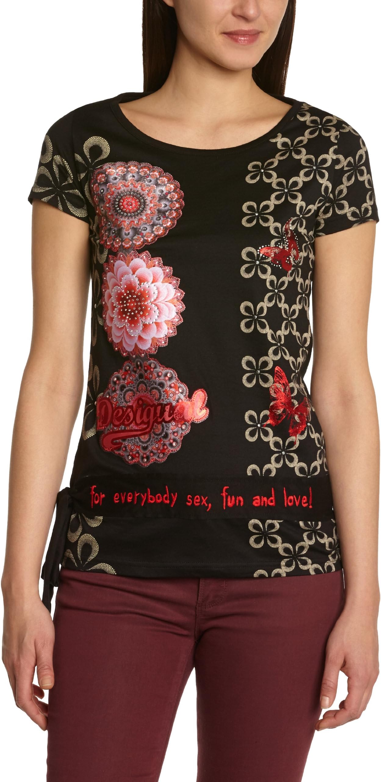 Desigual Women's Laina short Sleeves T-Shirt
