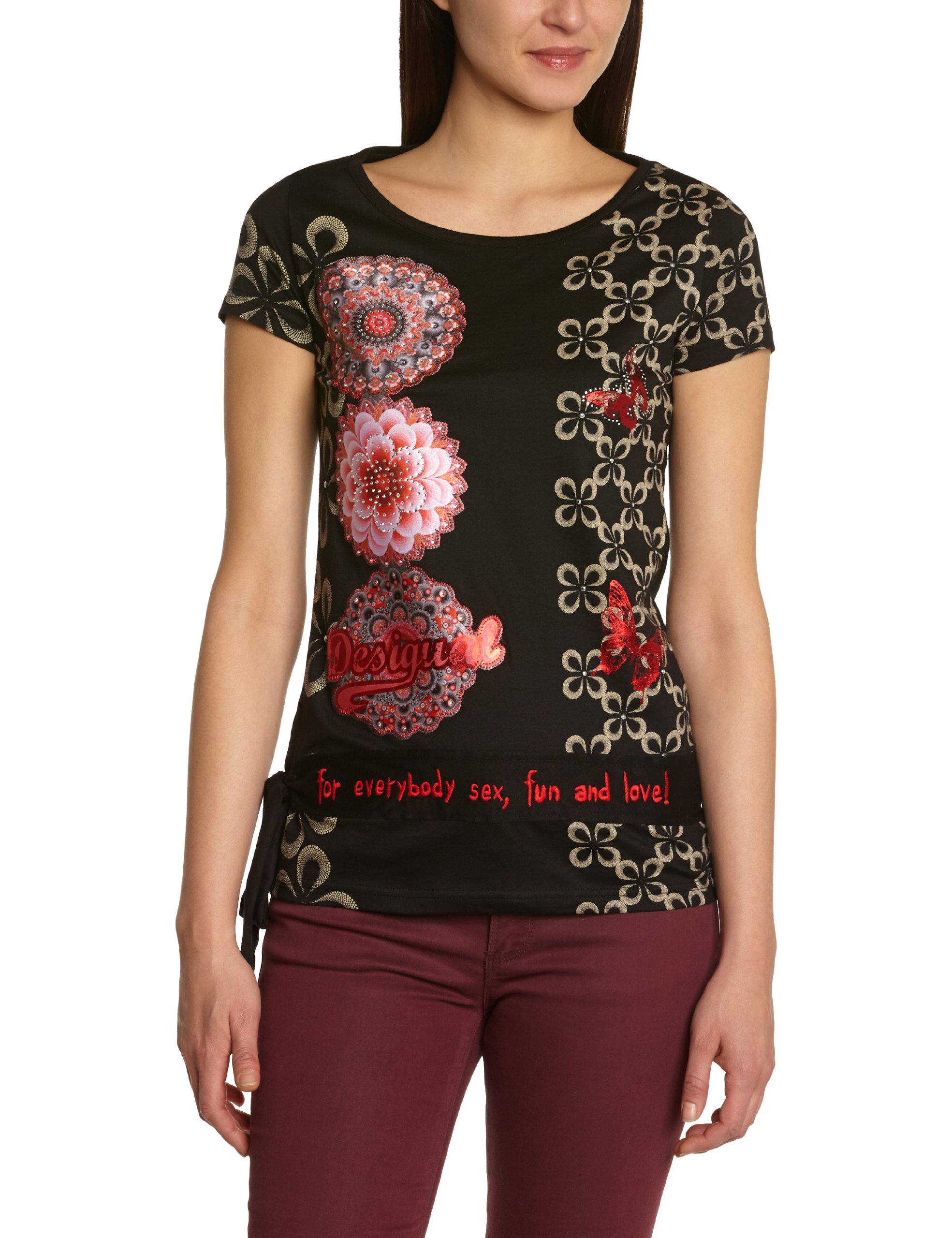 Desigual Women's Laina short Sleeves T-Shirt