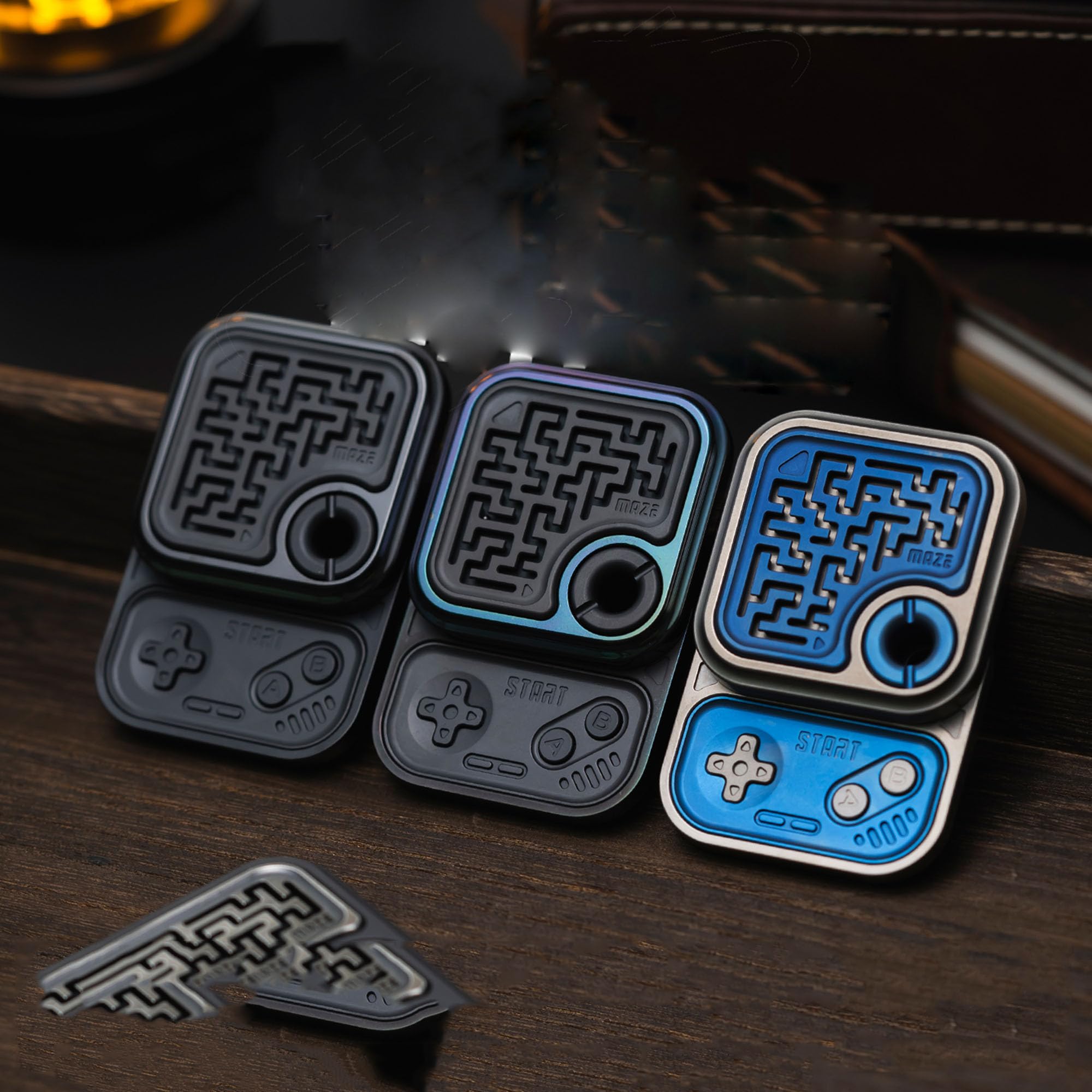 01 ZERO ONE EDC POP フィジェット トイ スライダー チタン Amazon