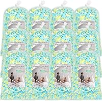 Vista 15 de Relleno para saco de boxeo de 5 libras, relleno de frijoles para almohada y puf, relleno de espuma viscoelástica triturada, relleno para saco