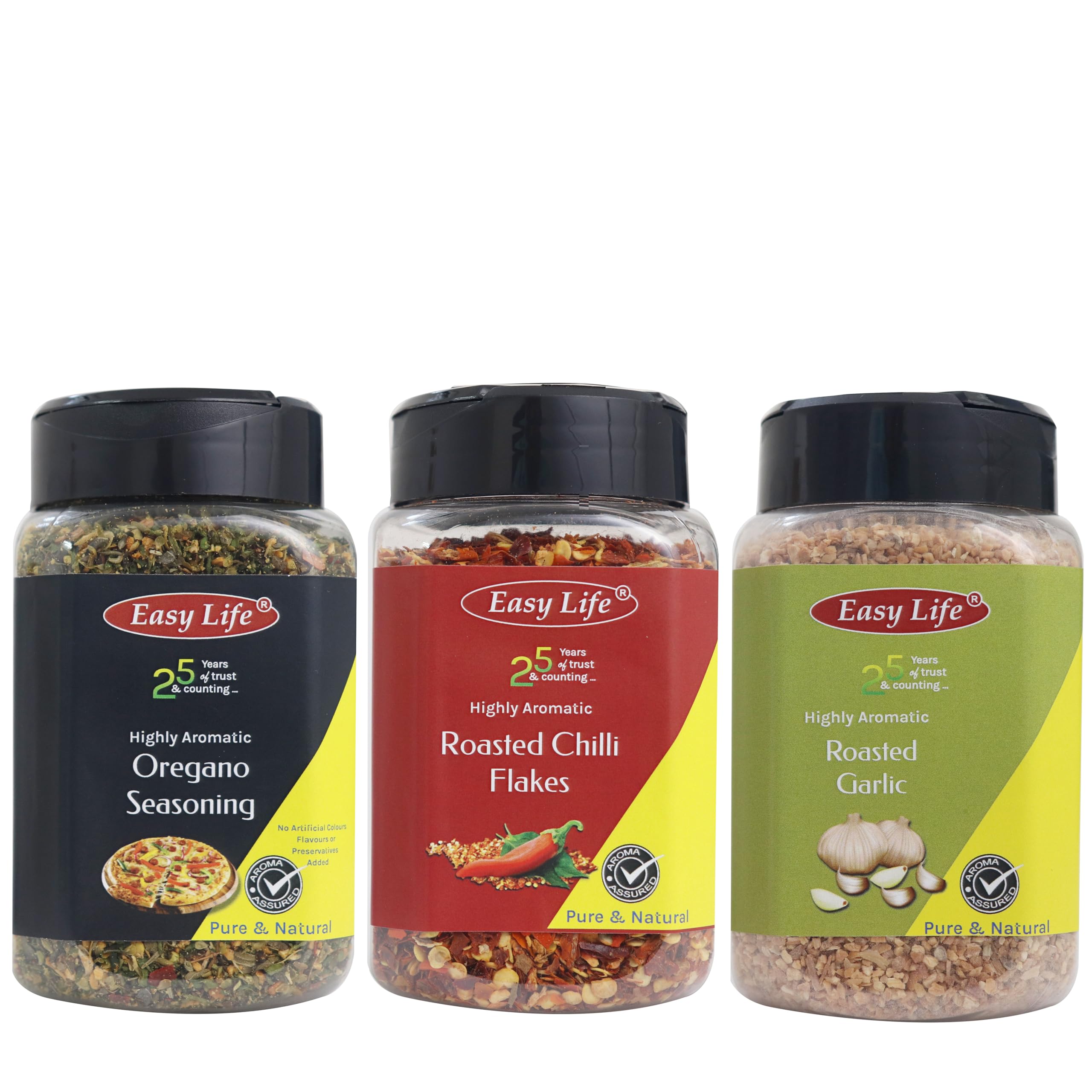 Easy Life Oregano Seasoning 125g, Roasted Chilli Flakes 100g with Roasted Garlic 150g Combo (B07G76CWWX) Amazon Price History, Amazon Price Tracker