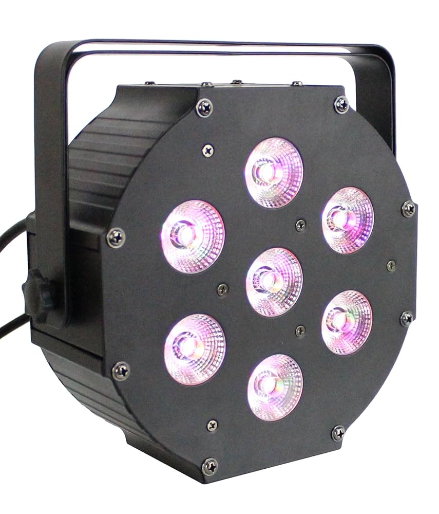 Amazon.com: Artic FLATPAR6UV LED DJ Flat Par RGBAW Plus UV 6