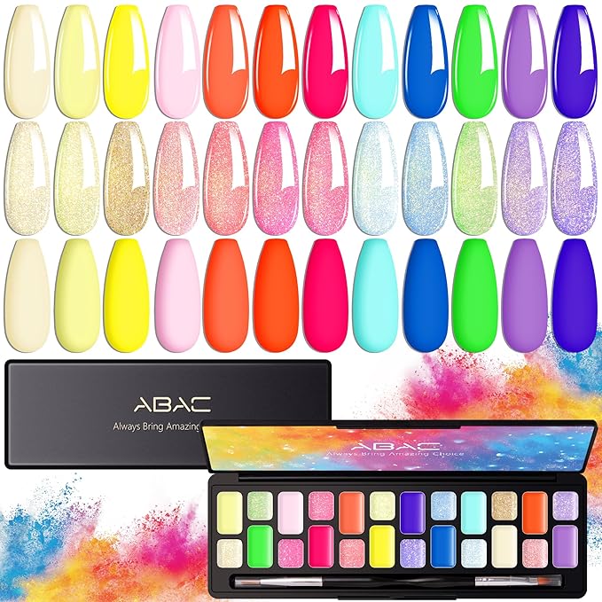 ☀️ Summer Nail Colors 2025: 24 Rainbow Shades!