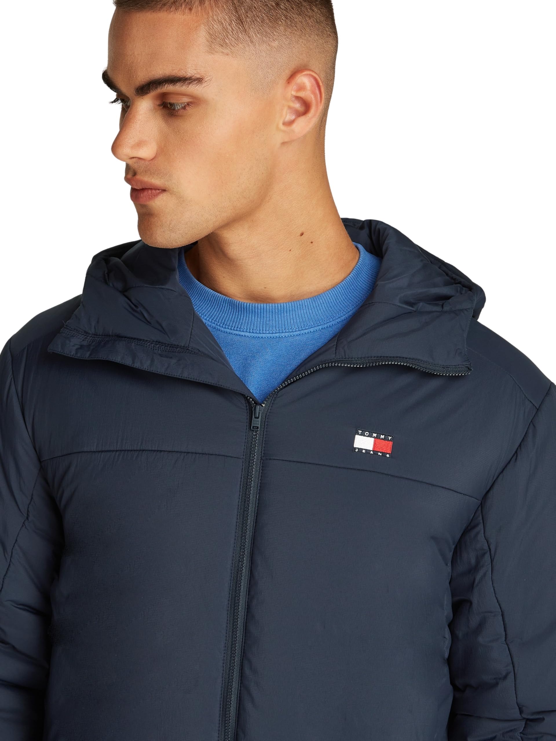 Tommy Jeans Cazadora Hombre Poly Jacket impermeable