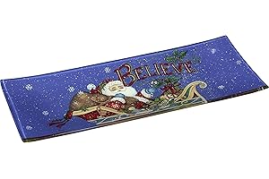 Ne'Qwa Art Believe Santa Tray