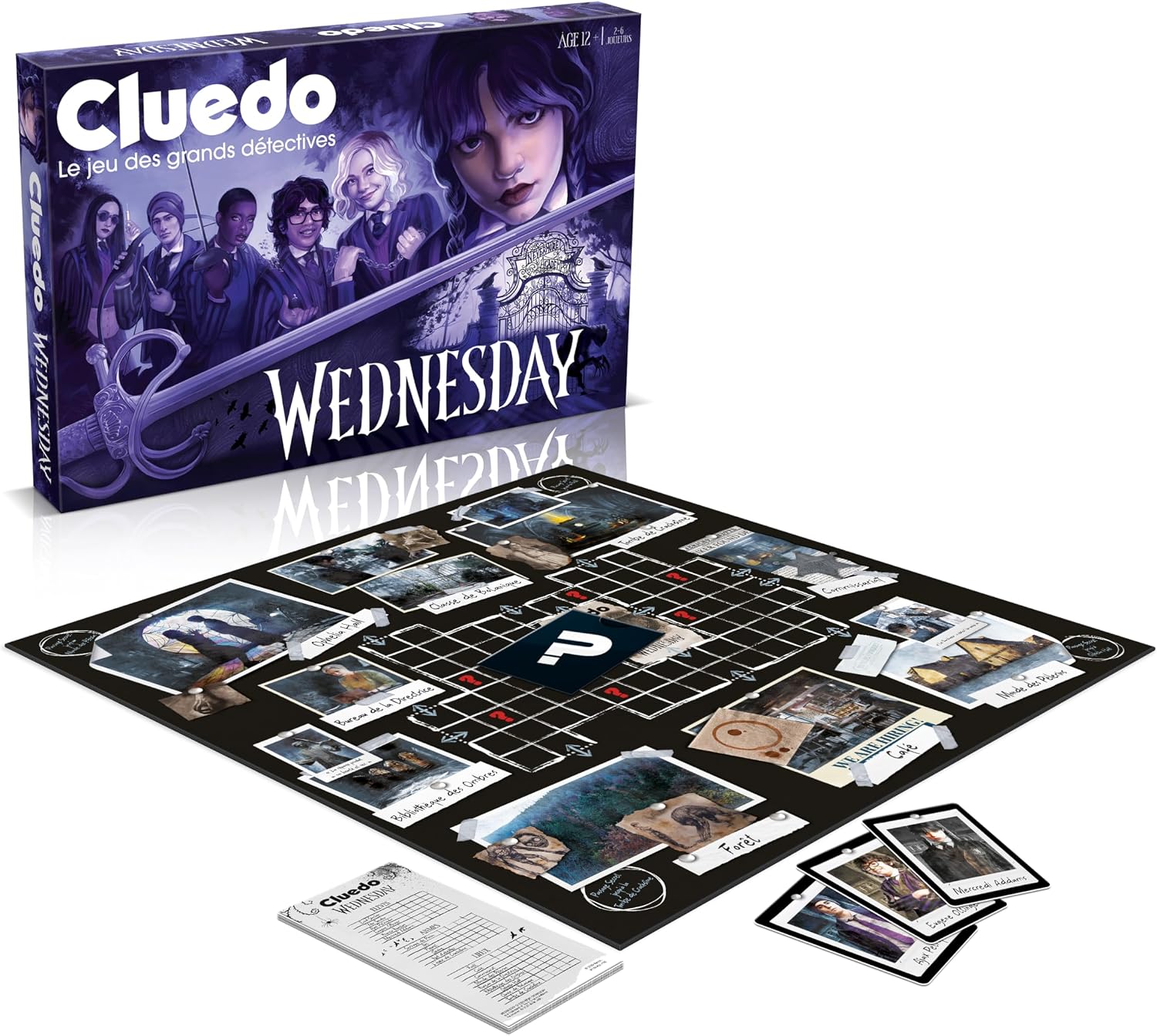 Cluedo — le jeu installe (vue 3)