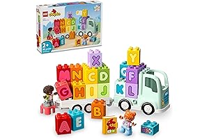 LEGO DUPLO Town Alphabet Truck: Build Alphabet Skills and Fine Motor Skills