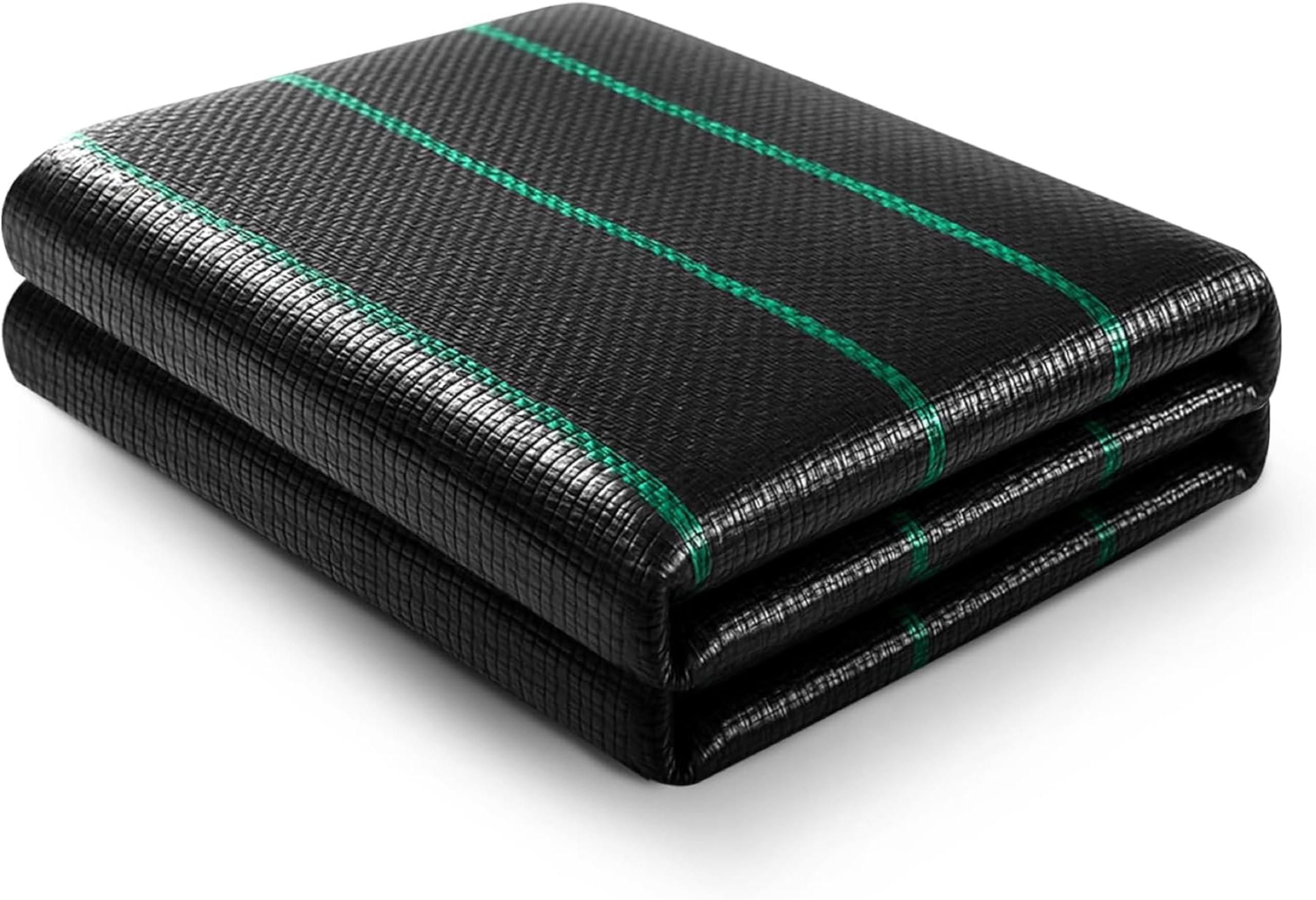 1X15 Meter Weedmat Landscape Fabric, Heavy Duty Ground Cover with Lining, Landscape Fabric 110 GSM Weed Block Gardening Mat for Gardens, Agriculture, Outdoor Projects with Long Life (Black)