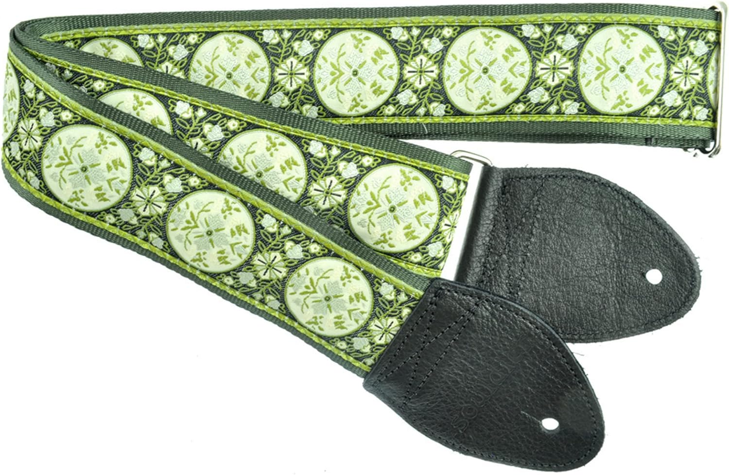 Souldier Handmade Fabric Bass Strap, 3 Inches Wide and Adjustable from 33" to 60", Made in the USA