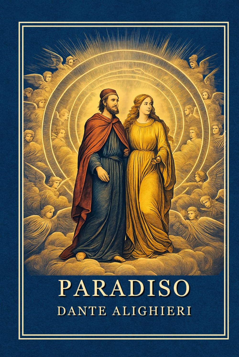 The Divine Comedy – Paradiso (Illustrated Edition): A Curated Classic with Longfellow’s Translation, Modern Summaries, and Nineteenth-Century Style Illustrations