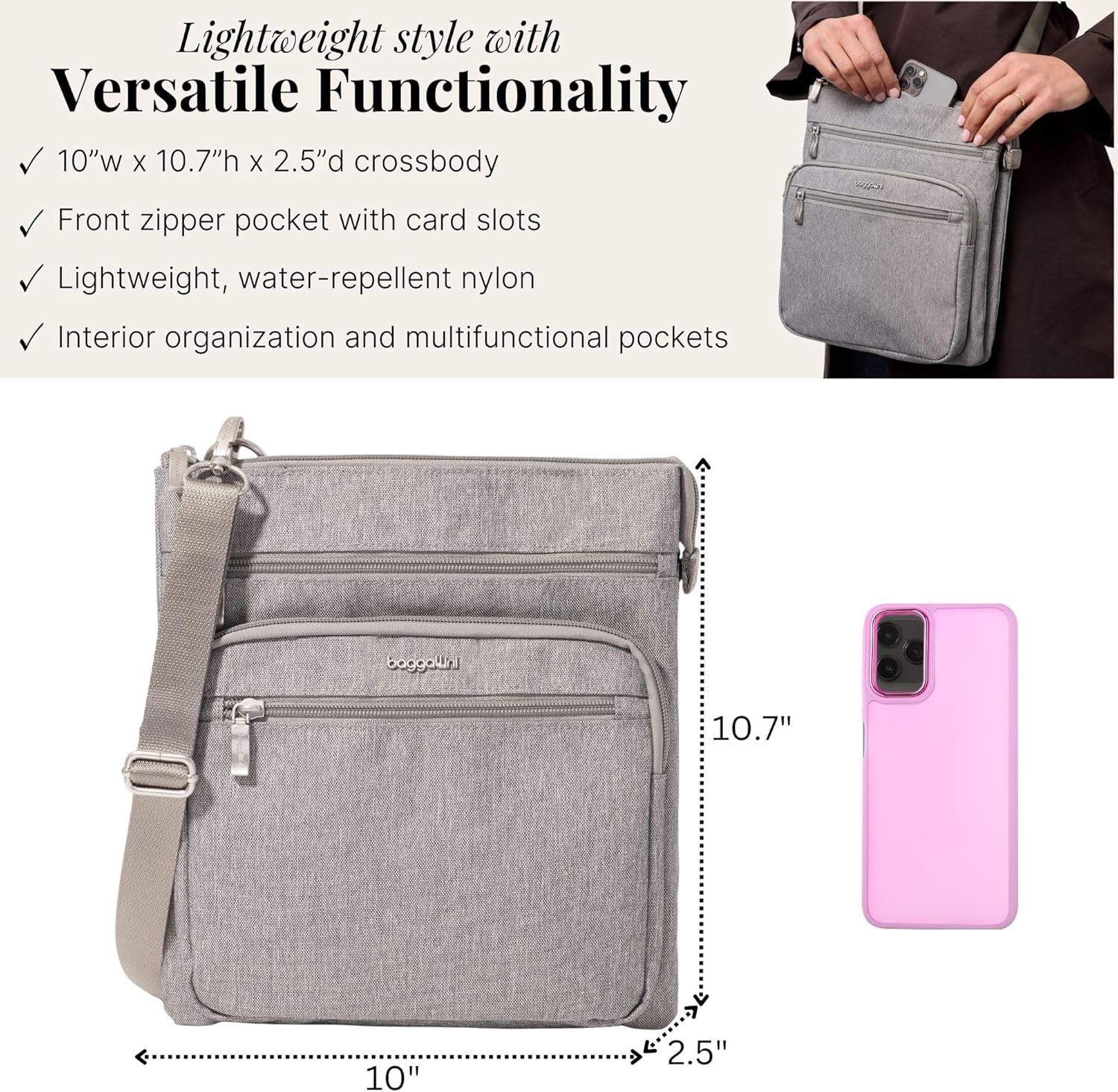 Baggallini Out and About Crossbody