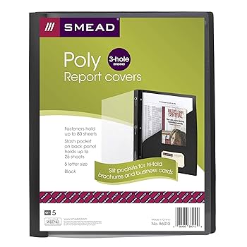 洋書 AGENDA 2014 Amazon.com : Smead Clear Front Poly Report Cover, Three