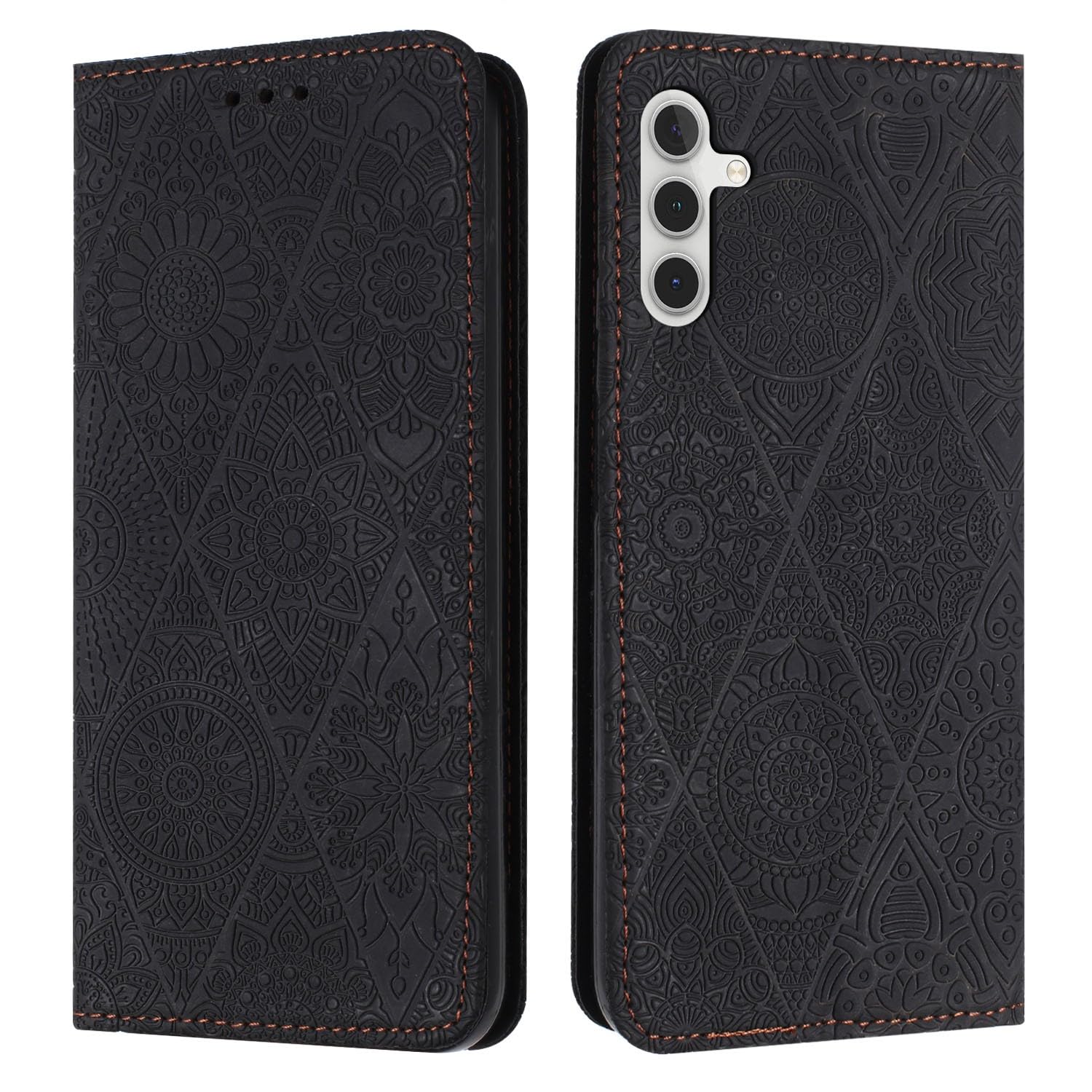 Étui Samsung Galaxy S21 Plus rabat noir résistant aux rayures - 6