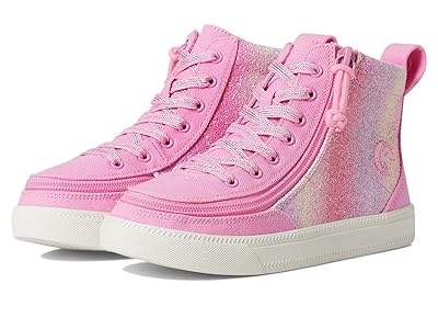 BILLY Footwear Kids BILLY Classic Lace High (Toddler/Little Kid) Kids Shoes Pink Glitz : 7 Big Kid M, Canvas