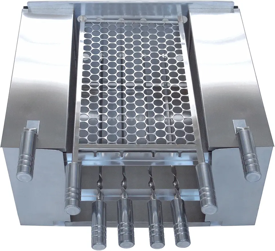 Churrasqueira Sem Fumaça Com Proteção Refratária 50X 40 X 28
