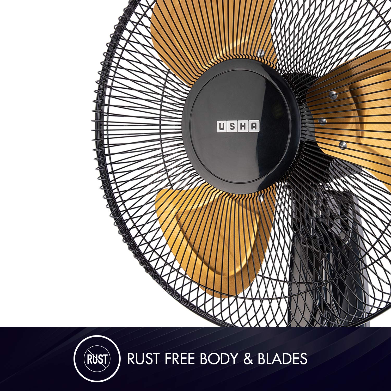 usha Colossus Rust Free Aluminium Blade 