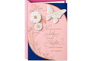 Hallmark Mother's Day Card from Daughter, Expressing Gratitude and Love