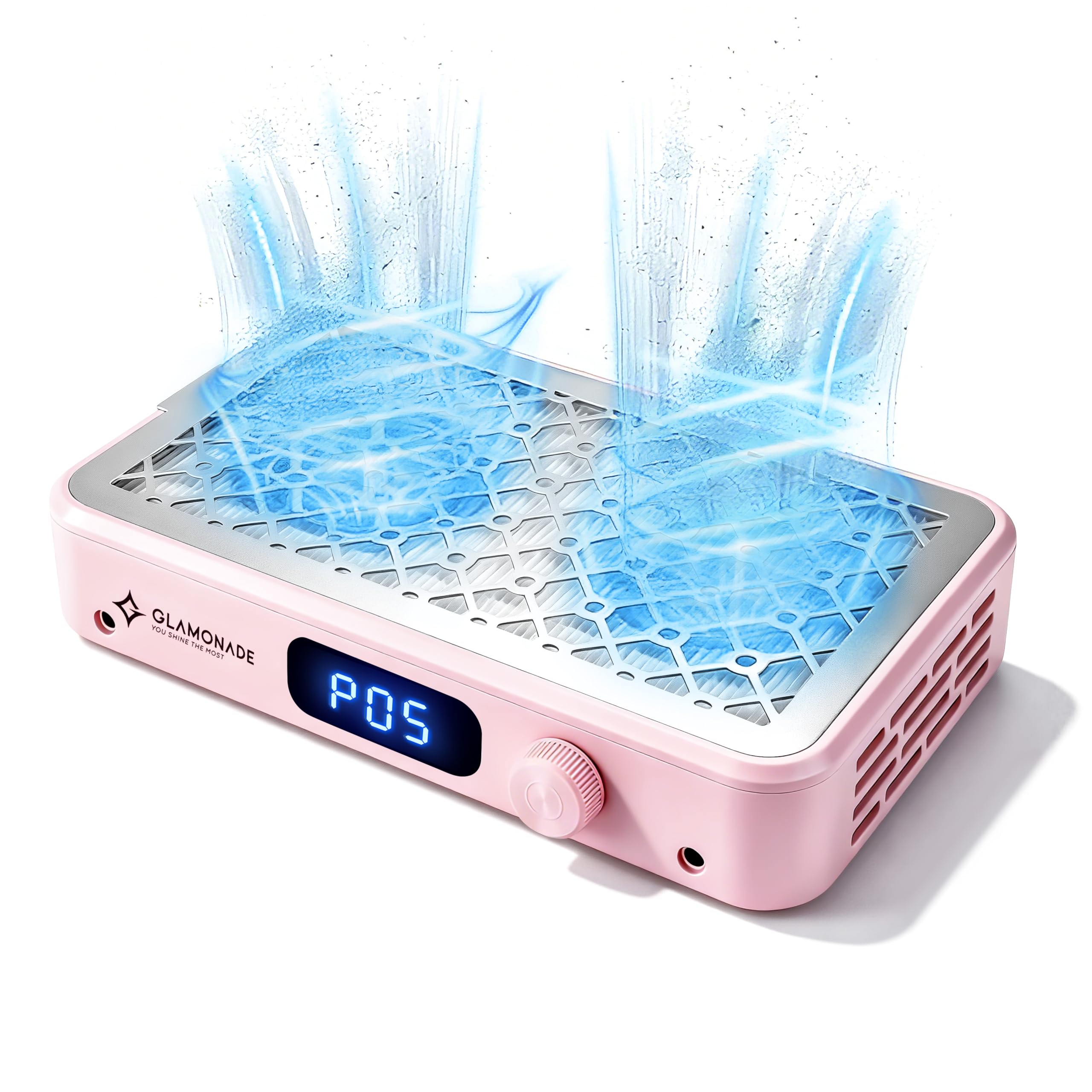 Photo 1 of Glamonad Nail Dust Collector for Nail Tech: Quiet 2000PA Professional Nail Vacuum Dust Collector for Acrylic Nails Nail Fan Dust Collector with 10 Filters for Manicure Salon & Home