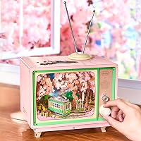 Rolife Kit Modello Carillon Viaggio da Sogno Sakura Casa in Miniatura con Scena di