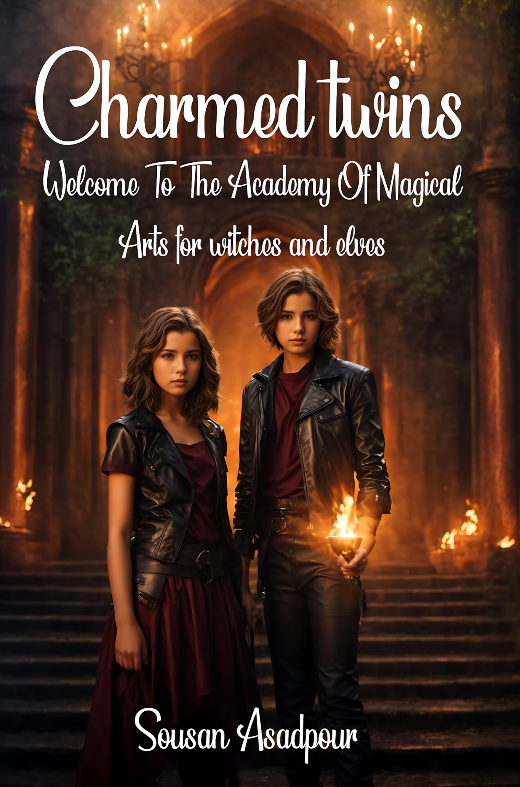 Charmed Twins: Welcome To The Academy Of Magical Arts for witches and elves