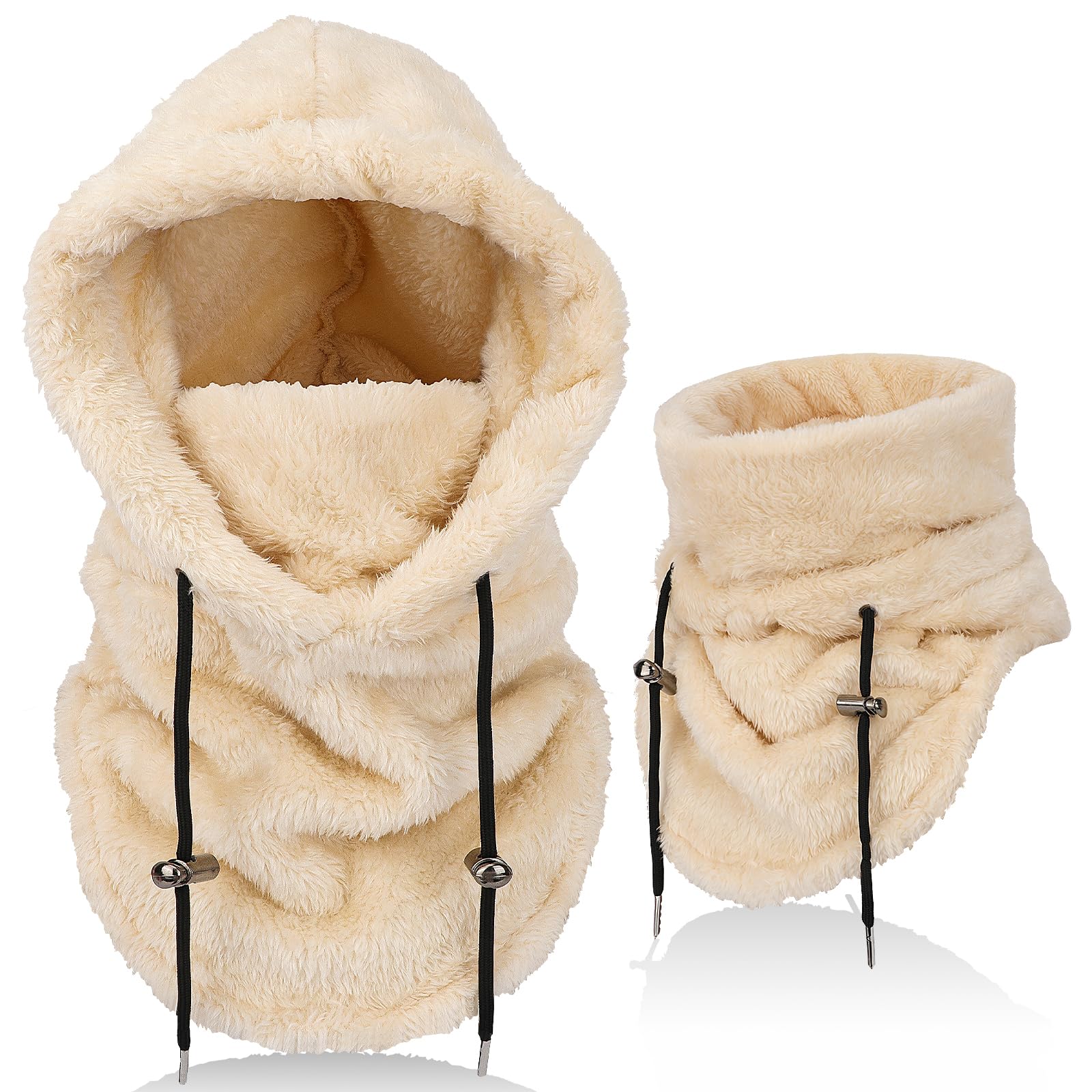 Pluche bivakmuts voor dames en heren, multifunctioneel, outdoor