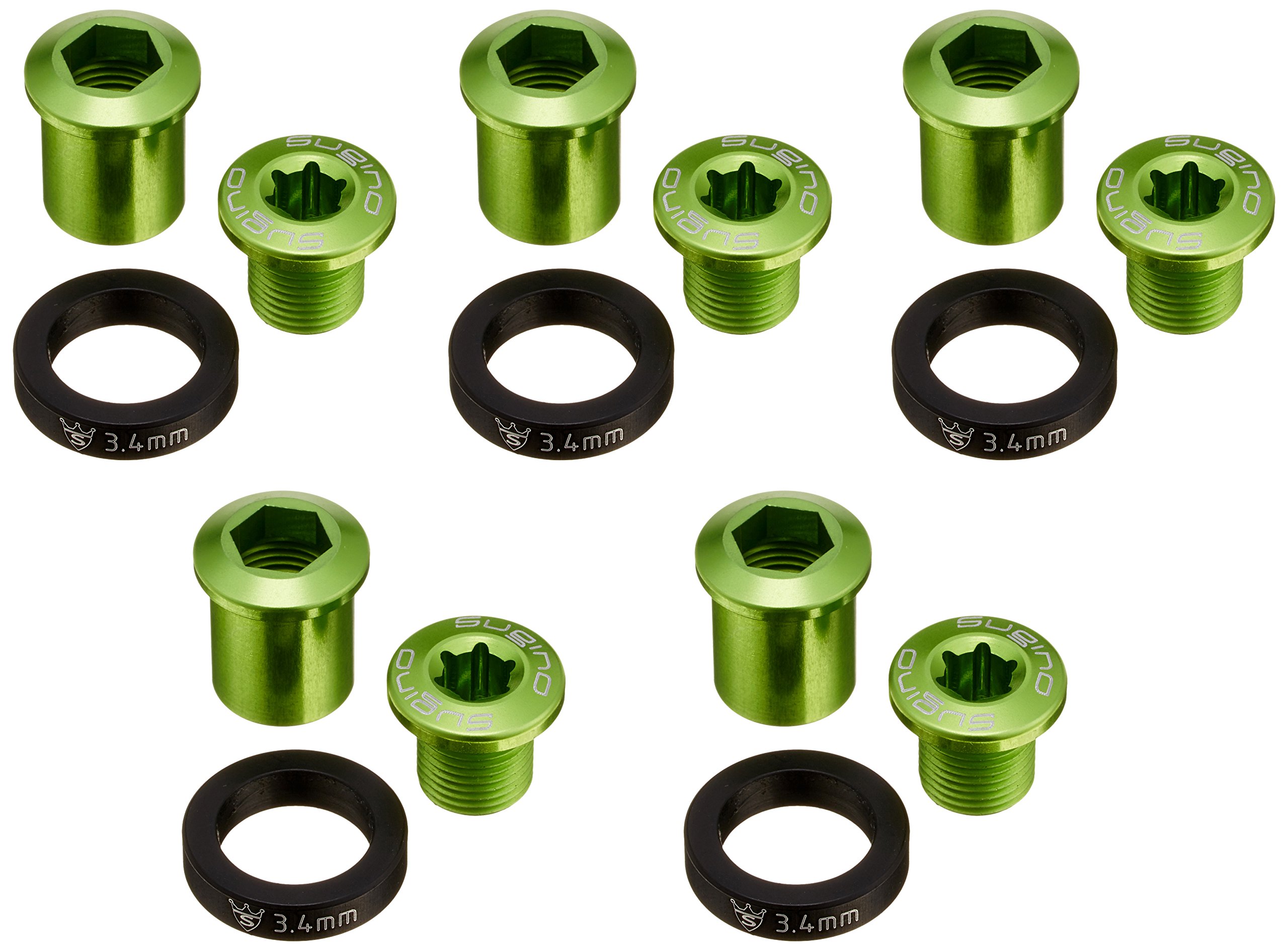 Amazon | SUGINO(スギノ) ネジ 801 OX801D-PCD 110mm用セット グリーン