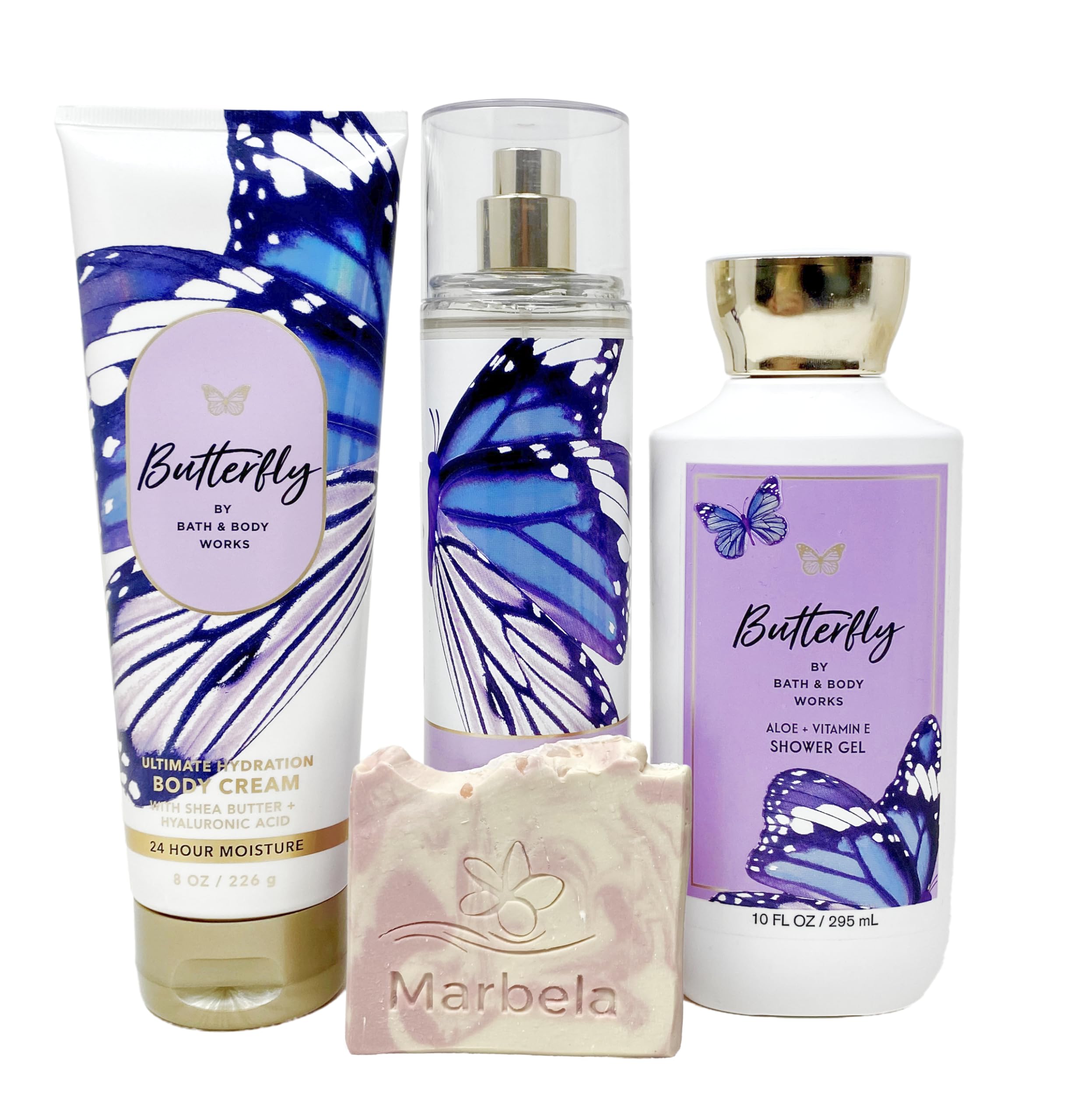 Amazon.com : Bath & Body Works Butterfly - Trio Gift Set- Fine
