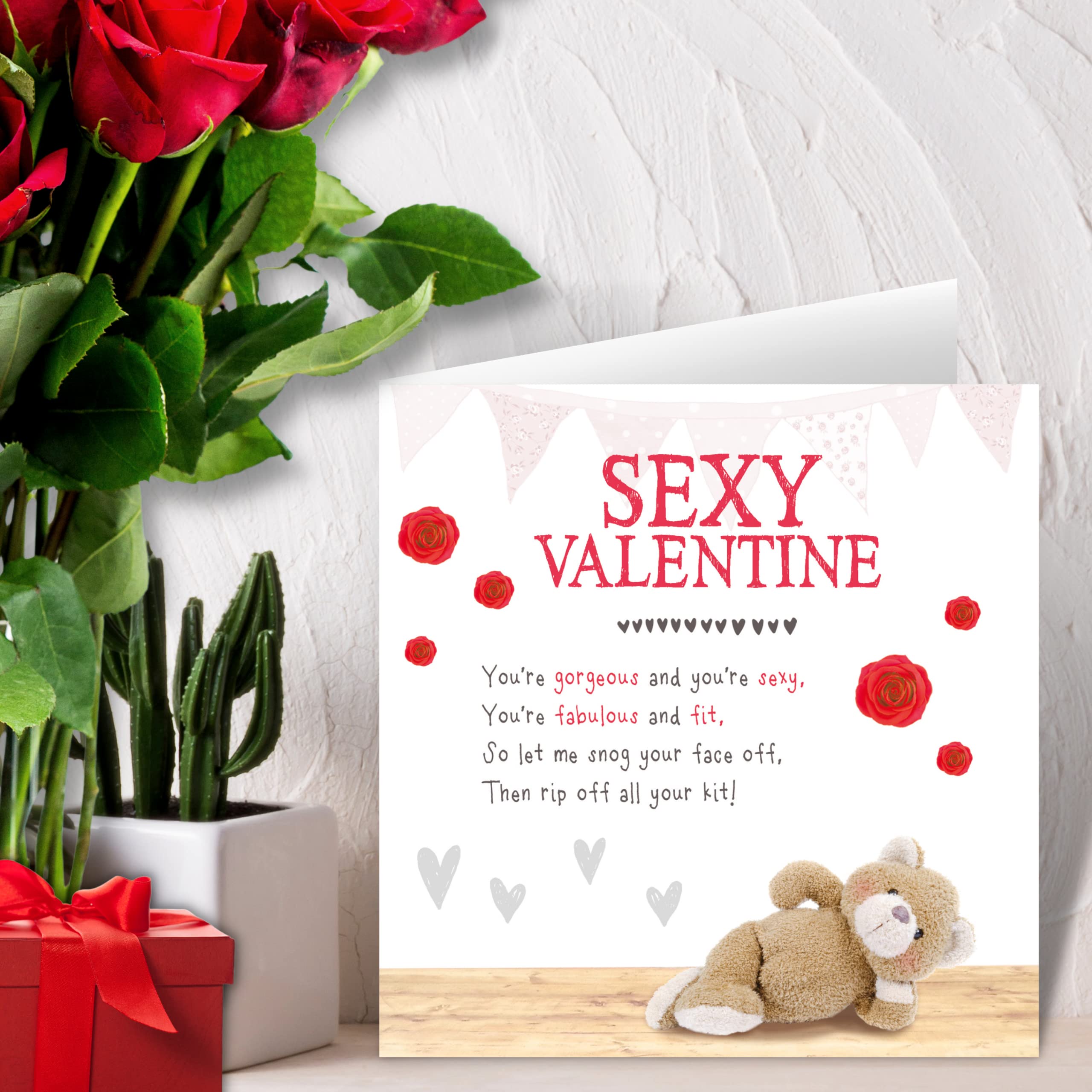 Tarjeta De San Valentín Original - Para Él O Ella Con Diseño Humorístico