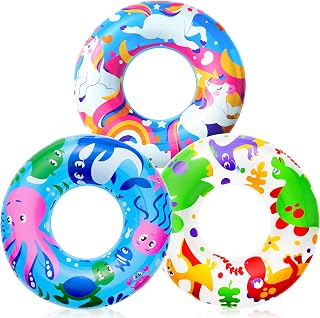 JOYIN Unicorn Sea Animal Pool Tubes (3-Pack)