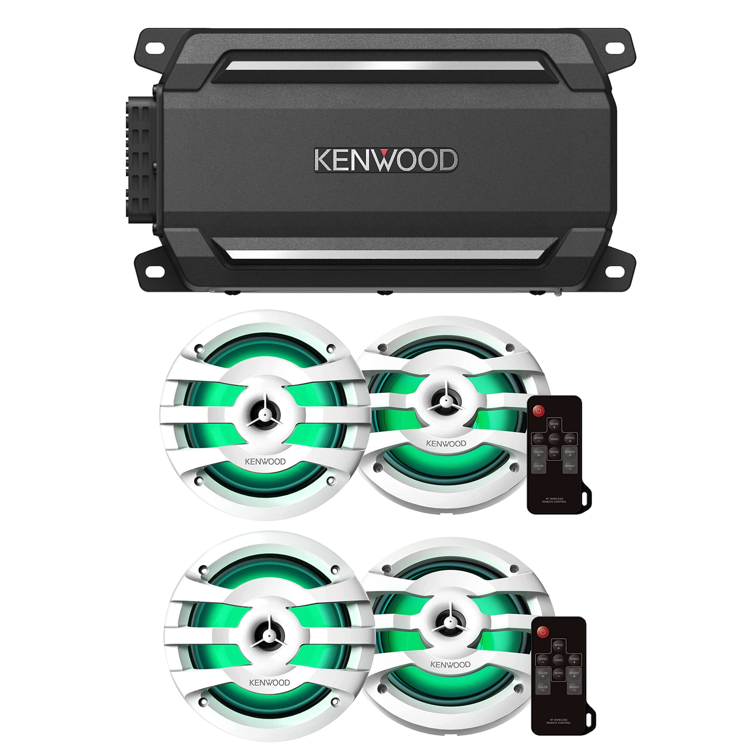 Amazon.com: KENWOOD KAC-M5024BT Compact 4-Channel 600 Watt Car