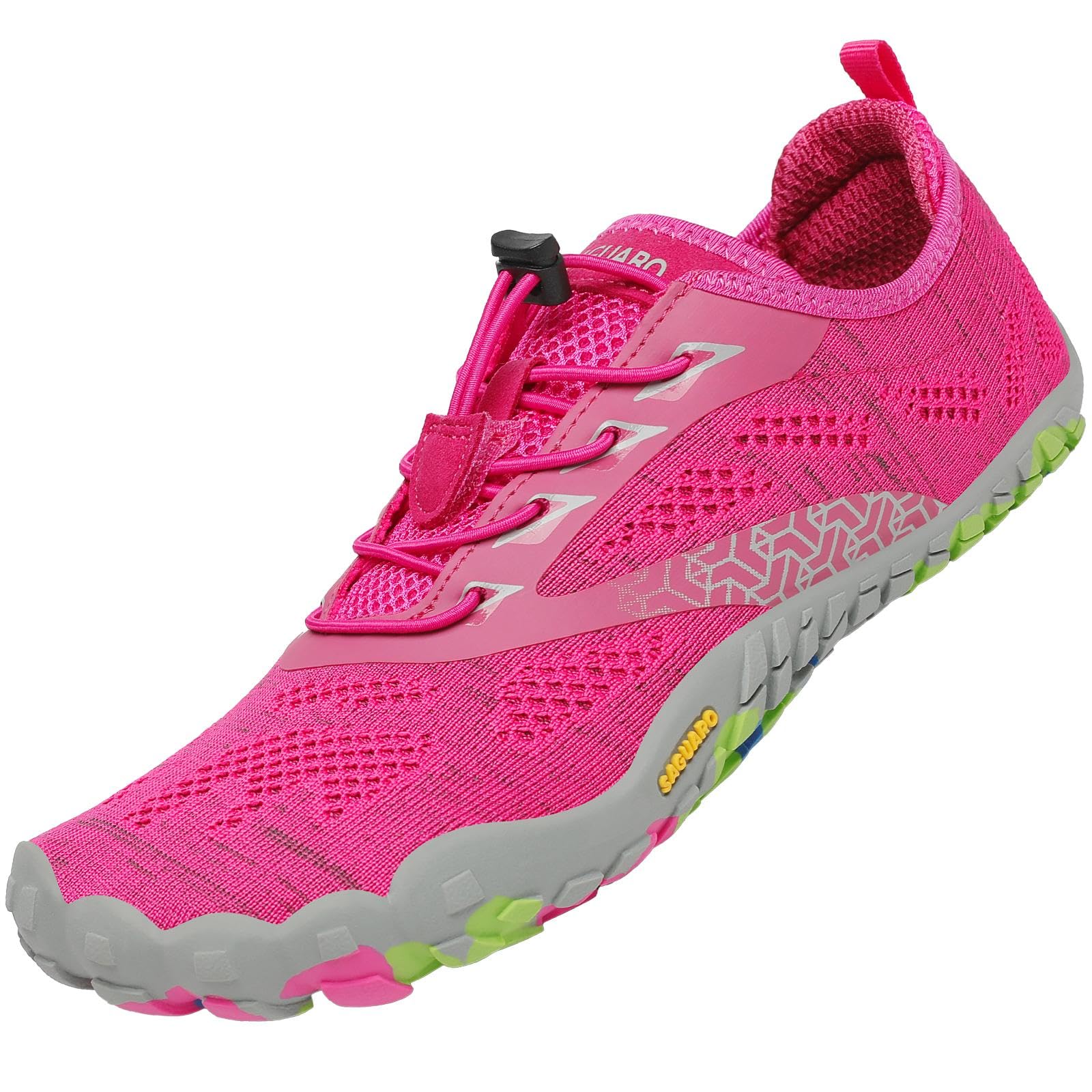 SAGUARO Unisex Barfußschuhe Atmungsaktiv Leichte Fitnessschuhe Breiter Zehenbox