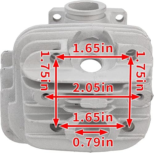 Miniatura 5 de partszen 1121 020 1208 Kit de pistón de cilindro para motosierra Stihl MS260 026 con sello de aceite bujía kit de afinación