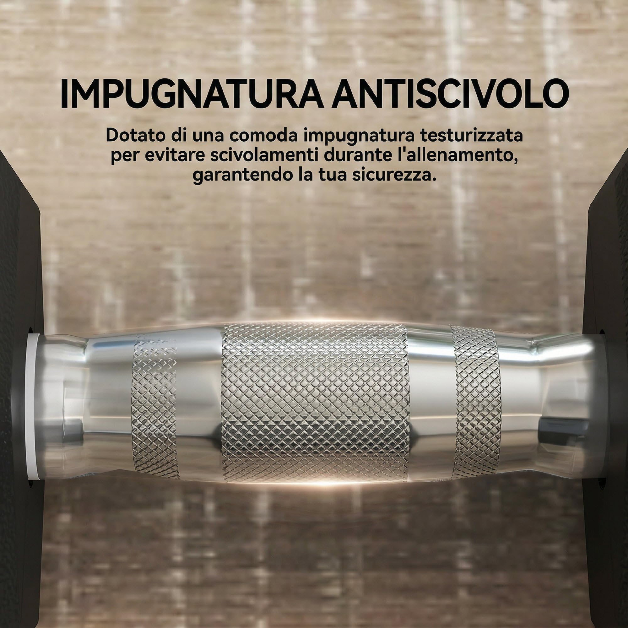 HOMCOM Set di Manubri Palestra, 2x12.5 kg, Pesi Palestra Esagonali con Impugnatura Antiscivolo, Allenamento Forza Fitness Casa, Nero