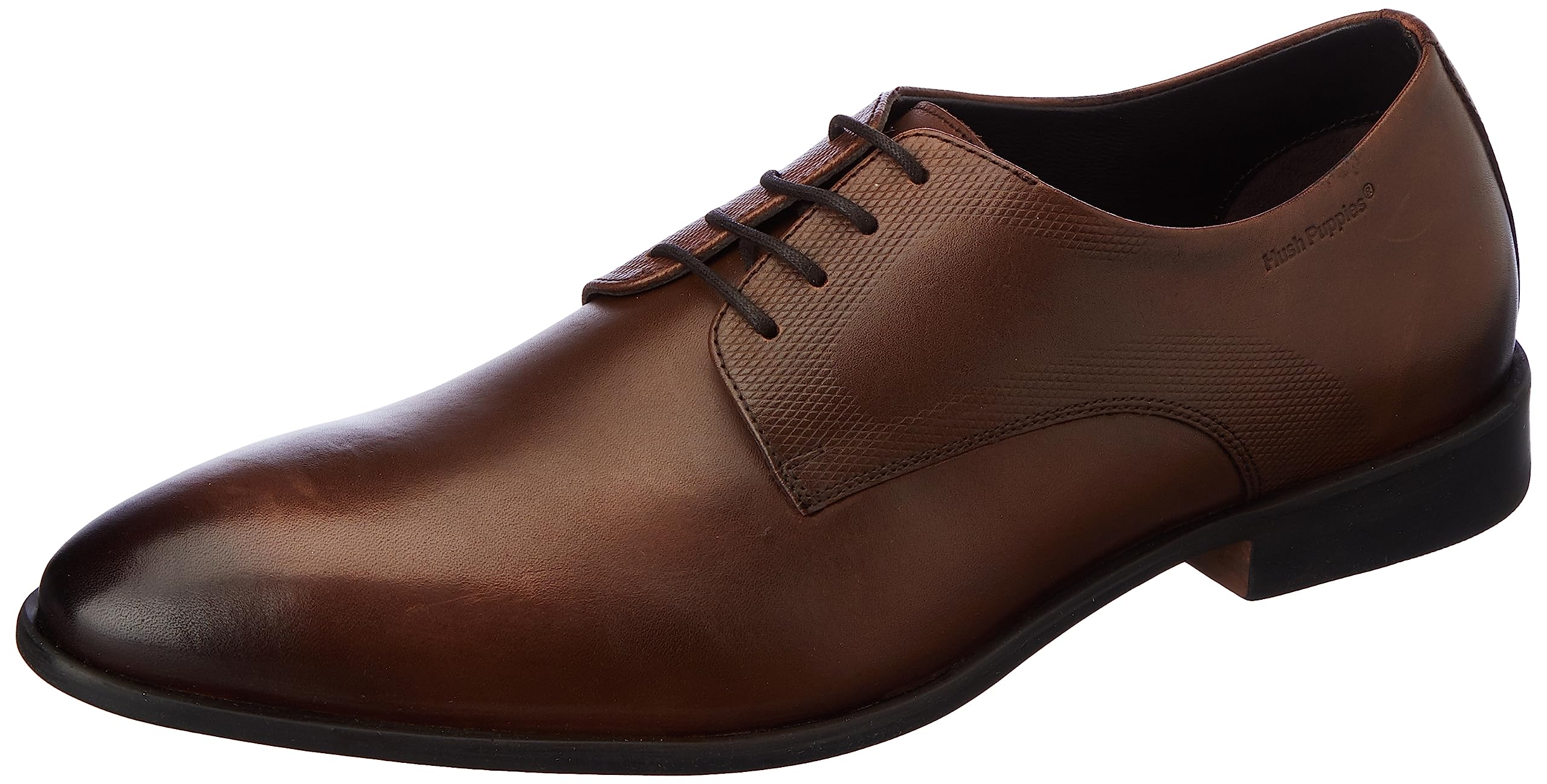 Hush Puppies Mens Deen Derby -E Brown Uniform Dress Shoe - 10 UK (8244025) (B0C4L367L3) Amazon Price History, Amazon Price Tracker