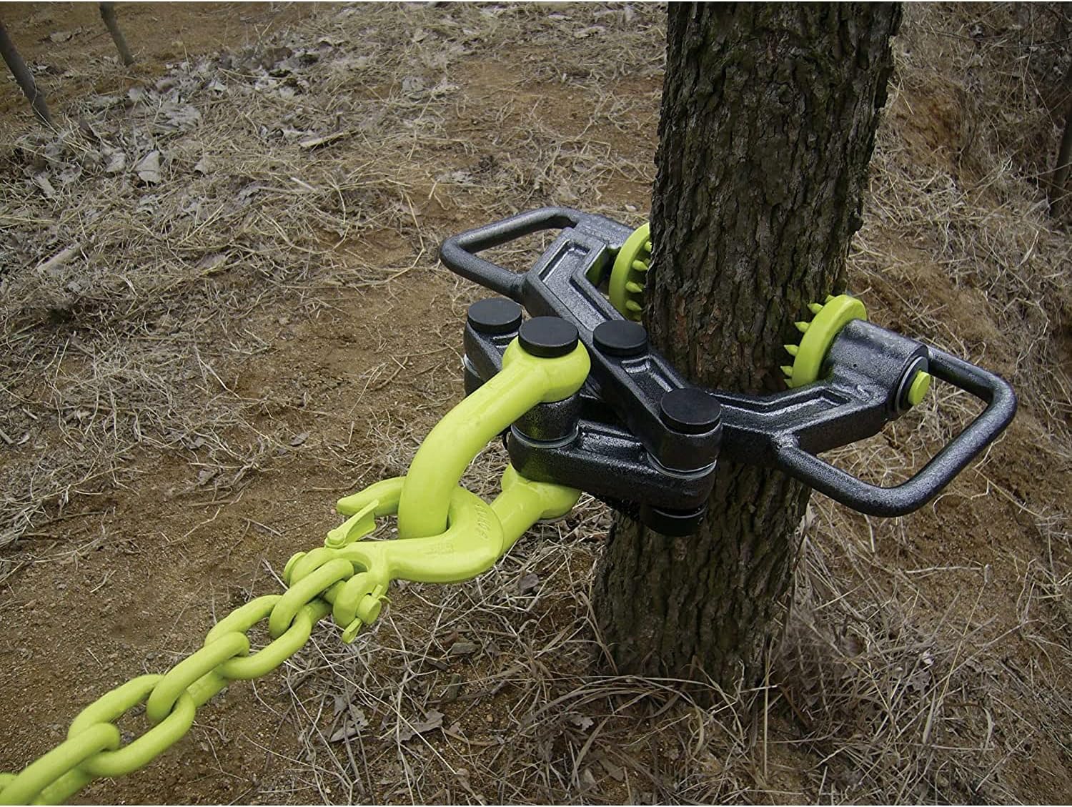 Brush Grubber BG-11 Xtreme Larger Brush & Tree Stump Root Puller Remover Tool w/Rugged Handles, 1" Steel Construction, & 18 Gripping Teeth (2 Pack)