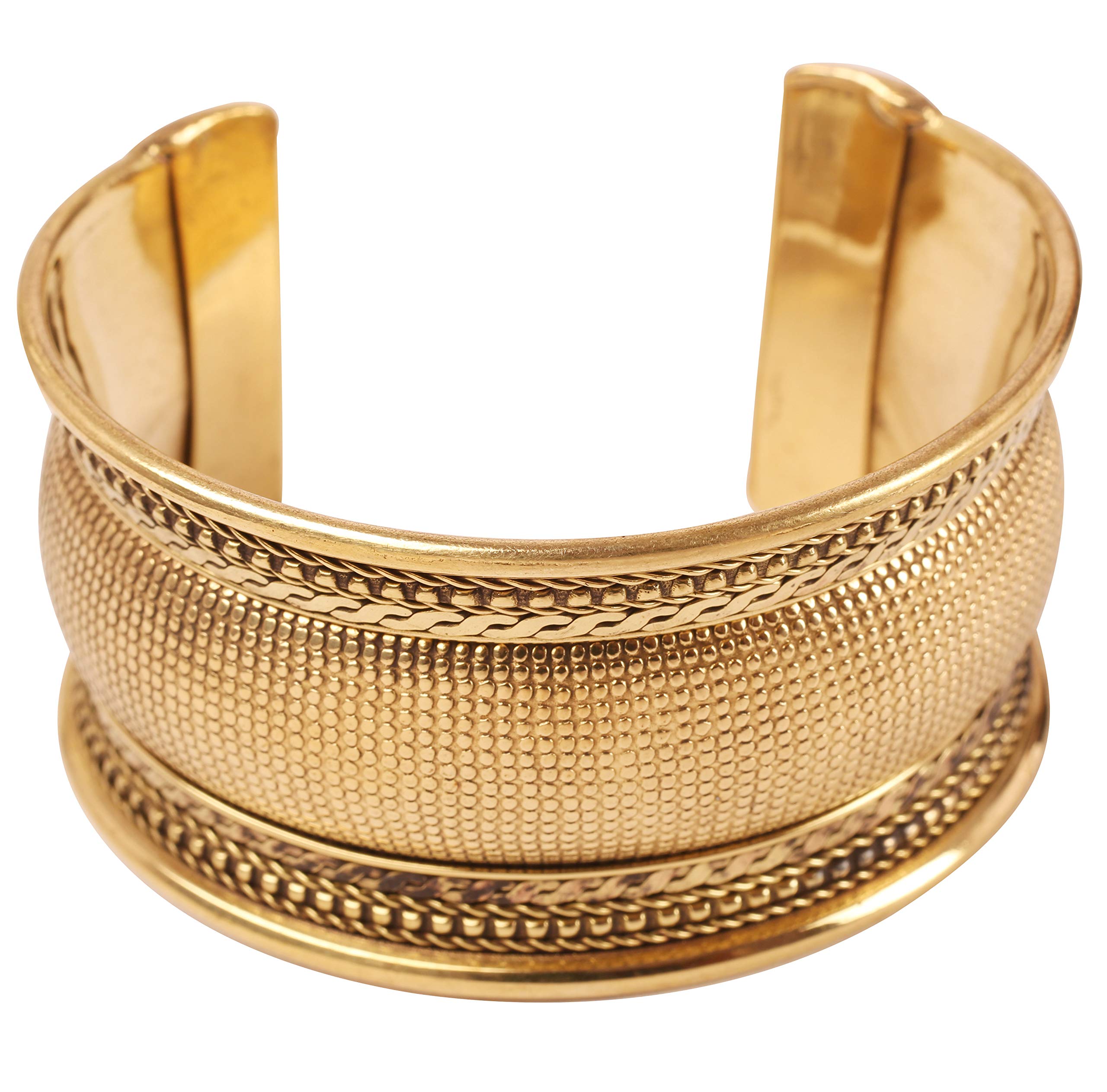 See full amazon price history chart for Touchstone NEW Indian Bollywood Desire Brass Base Finely Hammered Braided Wires Stylish Wrist Enhancer 1.40 Inches Free Size Cuff Bracelet In Antique Gold Tone For Women. Touchstone NEW Indian Bollywood Desire Brass Base Finely Hammered Braided Wires Stylish Wrist Enhancer 1.40 Inches Free Size Cuff Bracelet In Antique Gold Tone For Women. (B085RXCK8C) Amazon Price History, Amazon Price Tracker